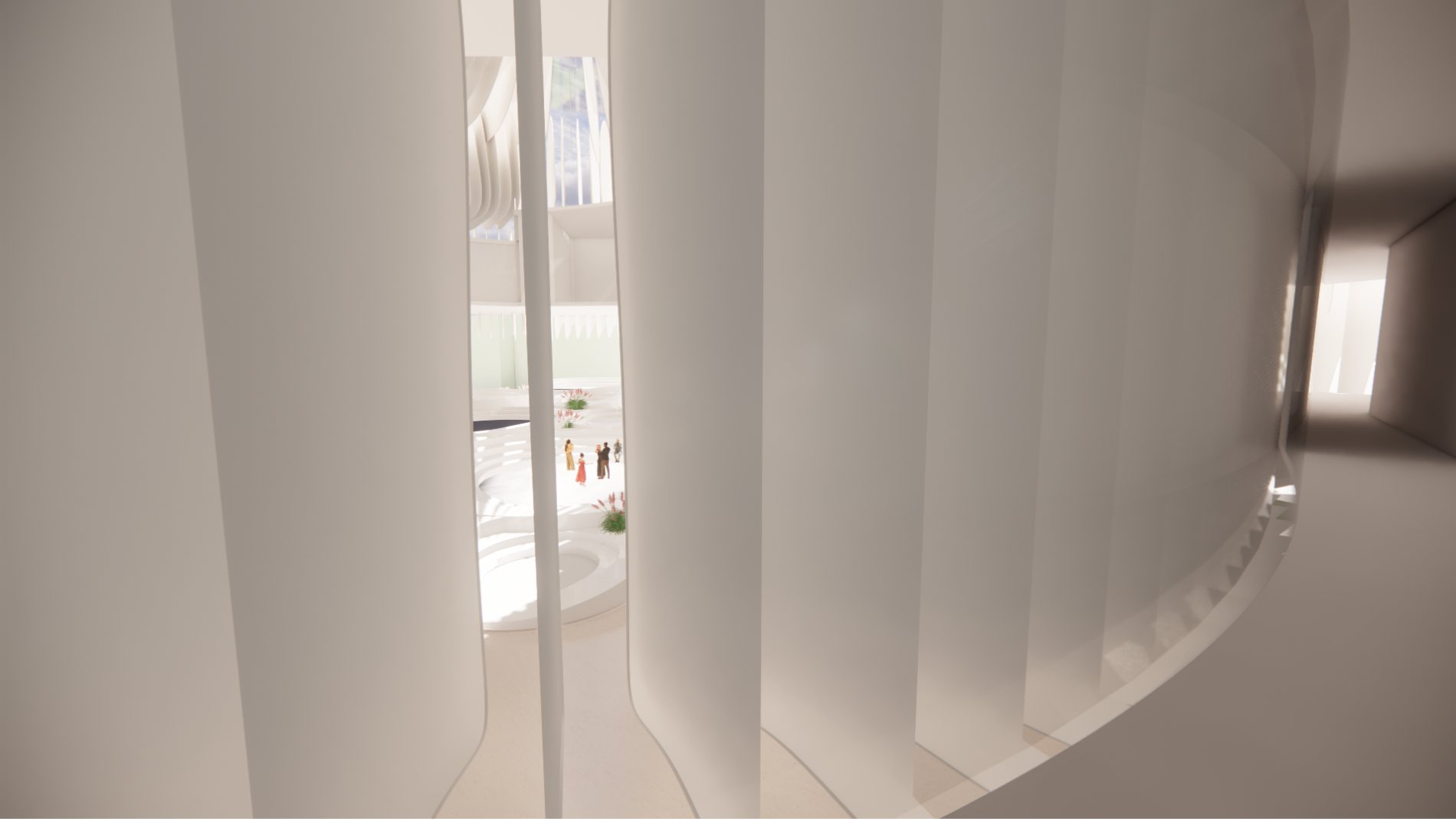 Resonate — light through the gilled envelope